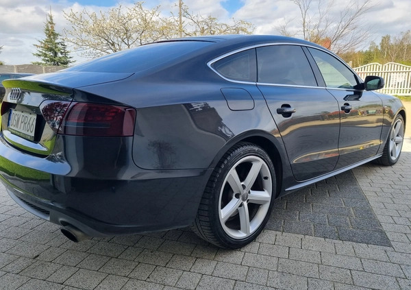 Audi A5 cena 44900 przebieg: 190000, rok produkcji 2011 z Strzegom małe 37